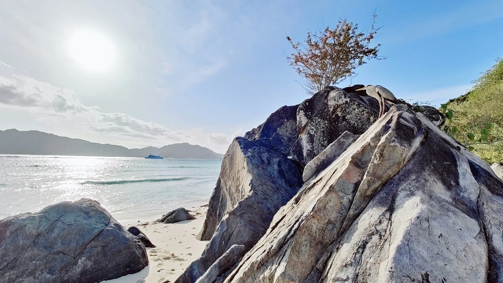 Praslin : potable mais moins constante